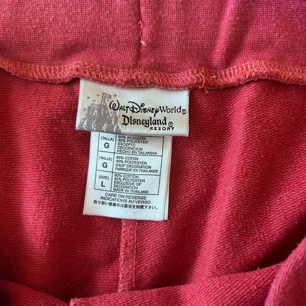 Disney Parks Minnie Mouse Cropped Sweatpants - Picture 4 of 4